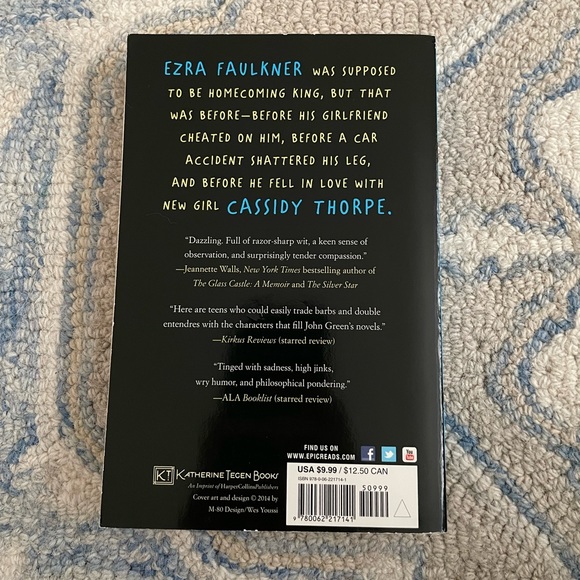 The Beginning of Everything by Robyn Schneider YA novel - Picture 2 of 3